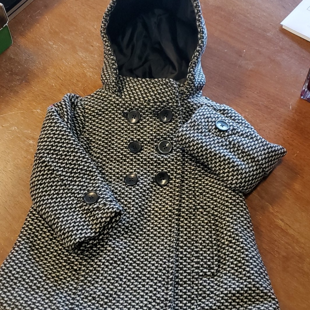Gently worn baby girls cape coat